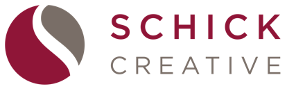 Schick Creative logo. Click to return to the home page.