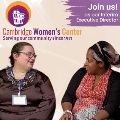 Cambridge Women's Center recruitment ad
